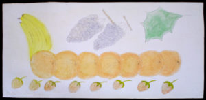 Painting of fruits
