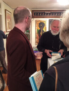
Norman Girardot is signing his new book