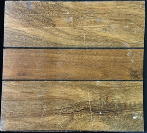 "Log Cabin" c. 1977 by Jimmie Lee Sudduth mud, kaolin clay on wood paneling 16" x 17.25" $1250 #13767